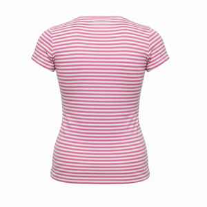 Jack and Jill Girls Striped Cotton Casual <b>Dress</b> <b>Short</b> <b>Sleeve</b> Summer Kids Fashion Comfortable Soft Youth Wear - Product Image 2