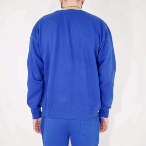 ชุดเซ็ต 2 ชิ้น เสื้อสเวตเชิ้ตผ้าฟลีซเนื้อนุ่มใส่สบายแบบลำลองสไตล์วินเทจสำหรับผู้ชาย พร้อมกางเกงวอร์มสำหรับออกกำลังกาย เหมาะสำหรับฤดูใบไม้ร่วงและฤดูหนาว ใส่ได้ทุกวัน - Product Image 6