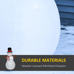 Pupazzo di Neve Gonfiabile da 1,8 m per Decorazioni Natalizie da Esterno - Product Image 4