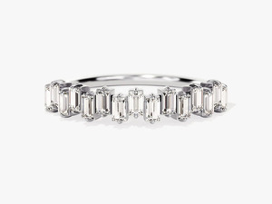 Bague ouverte en or jaune 14 carats avec diamant solitaire cultivé en laboratoire - Product Image 3