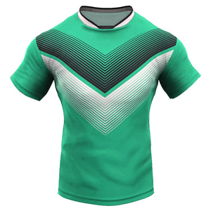 Comfortable Breathable Quick Dry High Quality Unisex Plus Size Rugby Uniform Set with Sublimated Customized Logo Design - Product Image 4