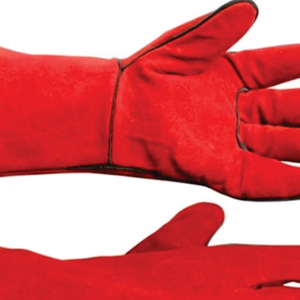 TIG MIG Welding Goatskin Fleece Lined Breathable/Comfortable Straight Thumb Anti-Smash Molten Metal Splash Test <b>Type</b> High <b>Gloves</b> - Product Image 5