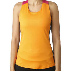 Camisetas deportivas cortas de punto acanalado para mujer al por mayor, camisola con cuello cuadrado, tirantes finos, top casual para gimnasio y fitness - Product Image 1