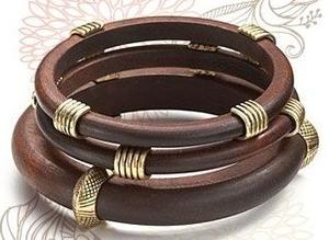 Natural Color Smooth Wood Waterproof <b>Bangles</b> for Women Stylish Customizable Jewelry Designed for Daily Wear and Festive <b>Fashion</b> - Product Image 4