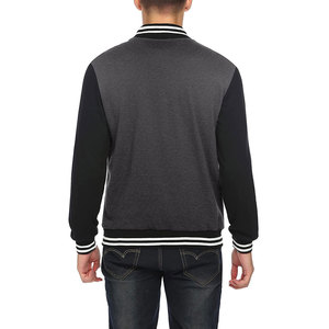<b>Top</b> Selling Varsity Men's Winter Hooded Stand Collar 100% Wool Breathable Windproof Stylish Comfortable New Arrival Jacket - Product Image 3