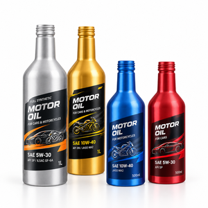 Bouteille à col long en aluminium pur CASF 99,7 % de 250 ml avec bouchons ROP et design de marque personnalisé, blanc argenté - Product Image 1