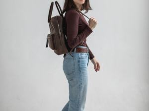 กระเป๋าเป้สะพายหลังคอมพิวเตอร์หนังแท้C Arrierกลับแพ็คUnisexกระเป๋าเดินทางสําหรับของขวัญวาเลนไทน์LBK-0036C - Product Image 3