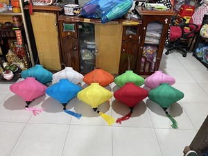 โคมไฟแขวนไม้ไผ่ทำมือ รักษ์โลก ธีมเทพนิยาย หลากสี ตกแต่งบ้านแบบดั้งเดิม - Product Image 3