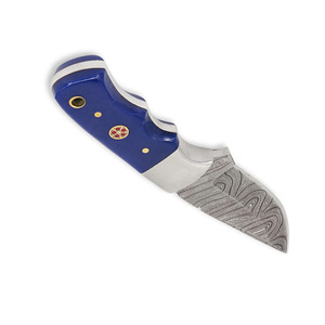 Damascus Steel Folding Pocket Knife Handmade Pattern Steel Outdoor <b>Camping</b> Hiking Fishing Travel Utility <b>Tool</b> - Product Image 6