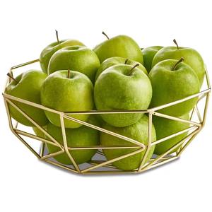 Nouvelle corbeille à fruits à deux niveaux, format compact, évite le surchargement des fruits délicats, la lumière naturelle rehausse la brillance des produits. - Product Image 5