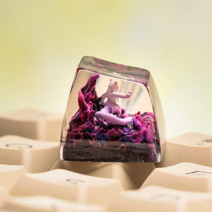 Teclas Artesanales Bosque Místico, Teclas Artesanales Personalizadas, Teclas Anime Lindas, Teclas Verdes, Juego de Teclas, Teclas de Madera - Product Image 5