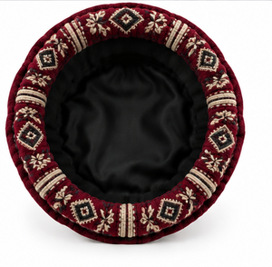 Gorros Afganos Premium para Hombre, Color Marrón, Estilo Pashtun Pakol, Tradicionales, Hechos a Mano, de Lana, Gorro Chitrali, Cómodo para el Invierno, Topi, Gorros Afganos para Hombre - Product Image 2