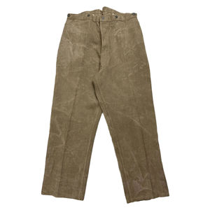 กางเกงฟรอนเทียร์แบบจำลองยุคสงครามกลางเมืองอเมริกัน กางเกงลำลองแบบจำลองยุคสงครามกลางเมืองอเมริกันสำหรับใช้ในชีวิตประจำวัน - Product Image 1