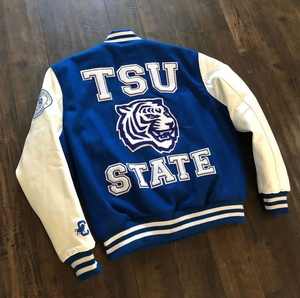 OEM personnalisé hiver laine chenille broderie Lettermen Vintage Varsity College veste pour hommes université Letterman veste - Product Image 2