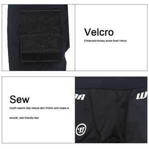Eishockey Schnittfeste Performance Jockstrap-Sets aus Spandex/Polyester mit Kordelzugverschluss, Anpassbarer Teamname, Erwachsene Unisex - Product Image 4