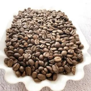 Les grains de café torréfié Arabica spécialité café-délicieux produit origine grains de café arabica de Son La, Vietnam