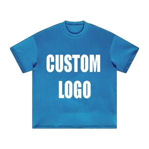 เสื้อยืดโอเวอร์ไซส์ผู้ชาย ผ้าคอตตอนหนานุ่ม พรีเมียม ทรงหลวม สไตล์สตรีทแวร์ ไม่มีแบรนด์ - Product Image 1