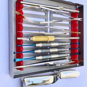 Ensemble d'instruments dentaires professionnels, kit d'outils chirurgicaux en acier inoxydable de qualité supérieure pour les dentistes, les cliniques et les hôpitaux - Product Image 4