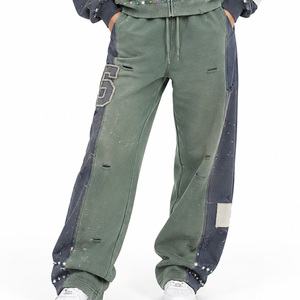 Women Sun Faded Joggers Streetwear <b>Oversized</b> Sweatpants Casual Cotton Blend <b>Cargo</b> Jogger <b>Pants</b> Vintage Washed Loose Fit Clothing - Product Image 6