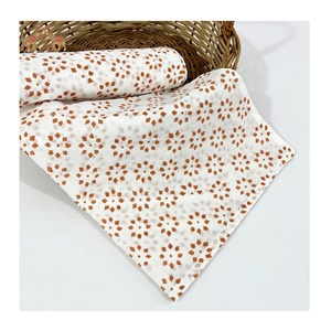 Nuevo estilo de algodón de bambú, muselina orgánica supersuave para recién nacido, manta envolvente Floral personalizada de 6 capas para bebé - Product Image 2