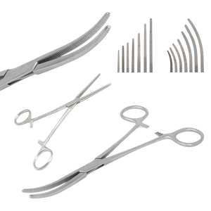 Rochester Pean Hemostat Forceps 16.0cm Stainless Steel Straight Curved Dental <b>Surgical</b> <b>Instruments</b> Set From Pakistan - Product Image 1