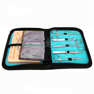 Complete Suture Tool Set for Veterinary Student Steel Material Surgery Kit for Medical Suture Practice By <b>Blush</b> Surgical - Product Image 4