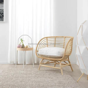Chaise en bois confortable et personnalisée de bonne qualité, chaise suspendue en rotin, chaise d'extérieur en osier, chaise de jardin - Product Image 6