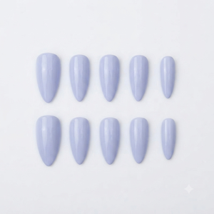 Dewy Lilac Glow Medium almendra Nils Minimalista Suave Elegancia Sofisticado OL Oficina Chic Lavanda lechosa Acabado brillante - Product Image 1
