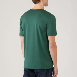 เสื้อยืดเข้ารูปพอดีตัวสำหรับผู้ชายเสื้อสไตล์สตรีทเสื้อสำหรับผู้ชายผ้าคอตตอนผ้าถักกันการพันสำลีระบายอากาศได้ดีเป็นมิตรต่อสิ่งแวดล้อม - Product Image 2