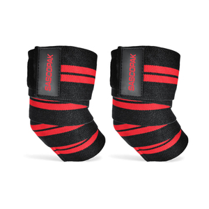 Meilleures ventes : Bandes de coude robustes à rayures pour musculation, entraînement, développé couché et haltérophilie - Product Image 2