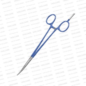 Pinzas Monopolares Aisladas Adson, Manuales, 7-1/4" (18.5cm), Curvas, Hemostáticas, para Coagulación, Cirugía Plástica de Senos y Cuello, Vaslcare - Product Image 3