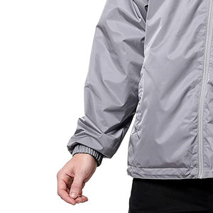 Custom 2026 Men's Outdoor Sport Coat Waterproof Windbreaker Mesh Lined Hood Running Sweat Jacket Hiking <b>Cycling</b> jacket - Product Image 6