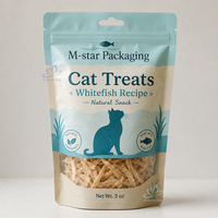 Sacs refermables personnalisés en Mylar avec fenêtre, hermétiques, pour café en grains, bonbons, aliments pour animaux de compagnie, emballage de 100g, 500g, 1kg