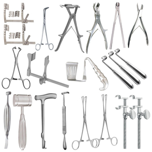 Kit de chirurgie cardiovasculaire, manuel, ensemble médical pour thrombose vasculaire coronaire, acier inoxydable, 16 pièces, certifié CE - Product Image 2