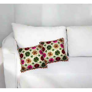 Premium Digital Print <b>Cushion</b> <b>Cover</b> with Patchwork Soft Decorative <b>Cover</b> for Sofa Couch Bedroom Living Room and Home Decor Use - Product Image 2