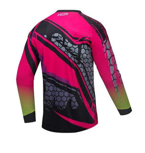 Jersey de Motociclismo Todoterreno Personalizado, Ligero, Impresión Digital, Resistente al Viento, Transpirable, de Secado Rápido, Unisex, % Poliéster - Product Image 6