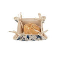 Nouveau Compact 100% Jute Brodé Panier À Pain Lavable Écologique Organisateur Petite Cuisine Salle À Manger Décor En Gros OEM