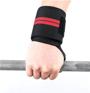 Custom New Arrival Bodybuilding Power Lifting Wrist Supports Weightlifting Gym Wristband Wrist Wraps With OEM ODM Serviced - Product Image 5