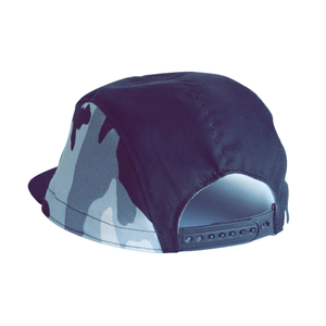 Gorra deportiva urbana de 5 paneles, unisex, personalizada, con paneles laterales estampados, 100% suave, visera ajustable, camuflaje, OEM, ODM, Puff - Product Image 4