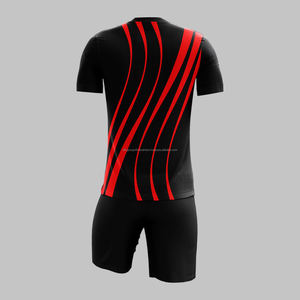 Uniformes de football avec logo personnalisé OEM Maillot d'entraînement de l'équipe Kits de football Ensemble complet d'uniformes de football personnalisés - Product Image 2
