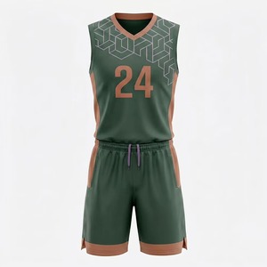 Conjunto de Uniforme de Baloncesto Unisex Personalizado, Transpirable, de Secado Rápido, Jersey y Pantalones Cortos, Ropa Deportiva para Equipo, Logotipo Frontal, Entrenamiento, Juegos, Práctica - Product Image 3