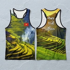 Custom Runner Tank Top OEM ODM Wholesale Quick Dry <b>Running</b> <b>Singlet</b> Manufacturer - Product Image 2