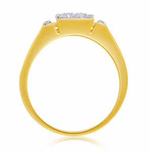 Bagues de luxe élégantes en diamant et moissanite pour hommes, pour mariage et fiançailles, qualité supérieure, pour l'exportation - Product Image 2