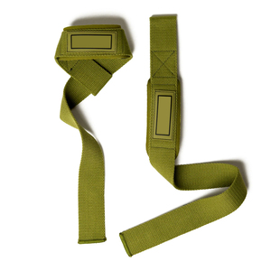 Olive Green Color OEM Service Good Selling Make Your Own Weightlifting Gym Fitness Wear <b>Lifting</b> <b>Straps</b> cheap price OEM 2026 - Product Image 1