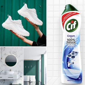 Crème Nettoyante Originale CIF SCOURING CREAM 660G – Meilleure Vente – Pâte Nettoyante Multi-usages Sans Rayures pour Surfaces – Éliminateur de Saleté - Product Image 4