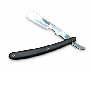 Men's Shaving Set with Stainless Steel Professional Barber Straight <b>Razor</b> Shavette with 100 <b>Single</b> <b>Razor</b> <b>Blades</b> Pure Badger Shav - Product Image 2