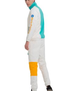 Ensemble de survêtement en maille unie pour homme, deux pièces, pour la gym, vente en gros, sweat-shirt et pantalon - Product Image 5