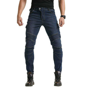 High Quality Plus Size Motorcycle Riding <b>Jeans</b> Customizable Street <b>Biker</b> Fashion Denim for Outdoor Motorbike Activities - Product Image 4