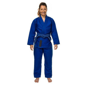 Kimono de Judo Unisex Premium, Uniforme de Poliéster/Algodón con Tejido Perlado, Reforzado, Duradero, Ligero, Personalizable, 280g, Profesional - Product Image 1