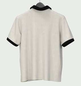 Camisetas Polo Rojas de Manga Corta para Hombre al por Mayor, Alta Calidad, 100% Algodón, Técnica Bordada, Transpirables, Tejido Liso - Product Image 4